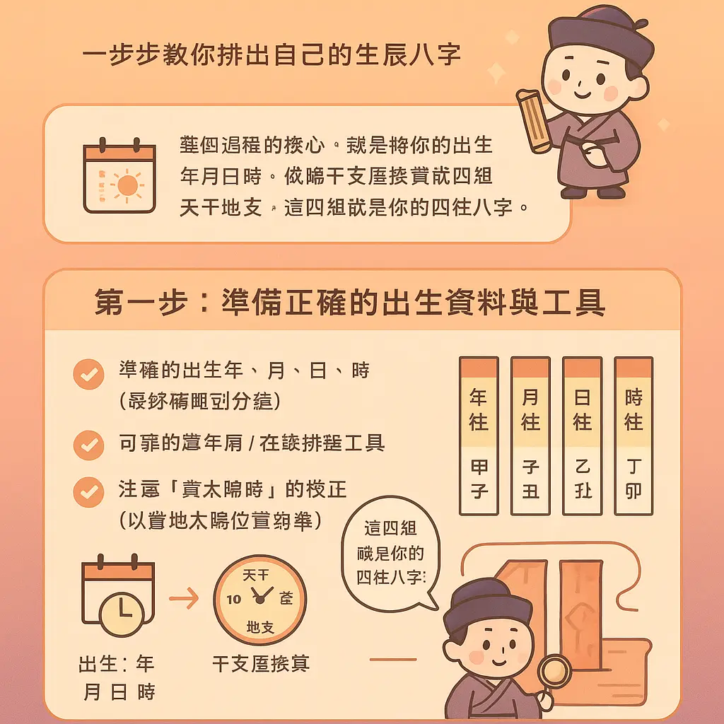 生辰八字是哪八字 - 四柱