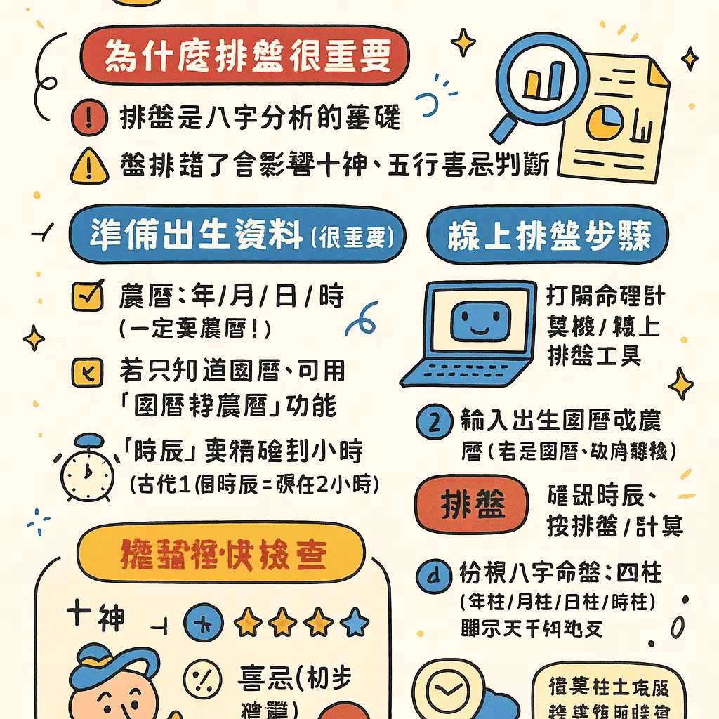 八字怎麼算 - 命理計算機