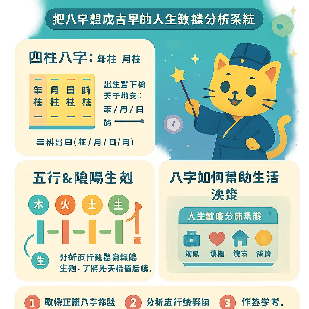 生辰八字是哪八字 - 八字測算