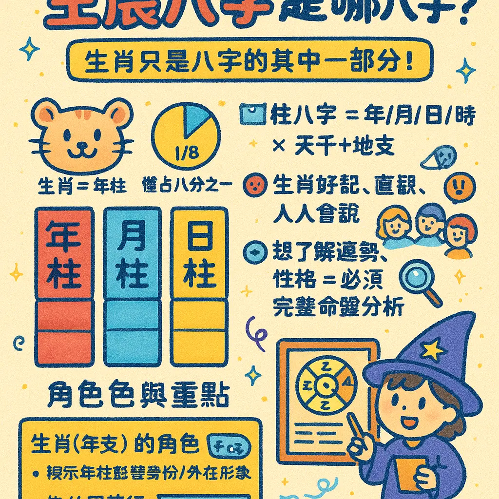 生辰八字是哪八字 - 八字算命