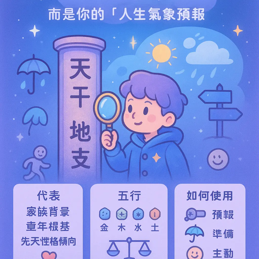 八字哪八字 - 年柱