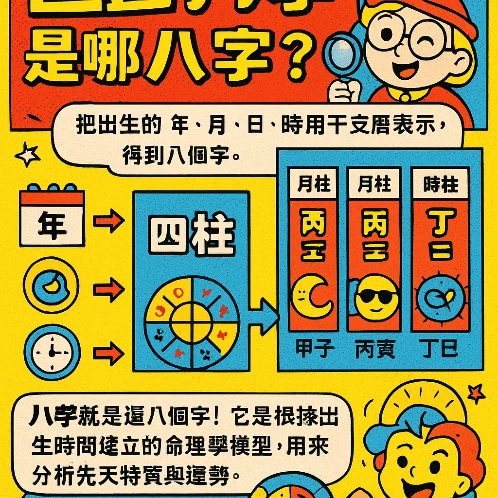 生辰八字是哪八字 - 生辰八字