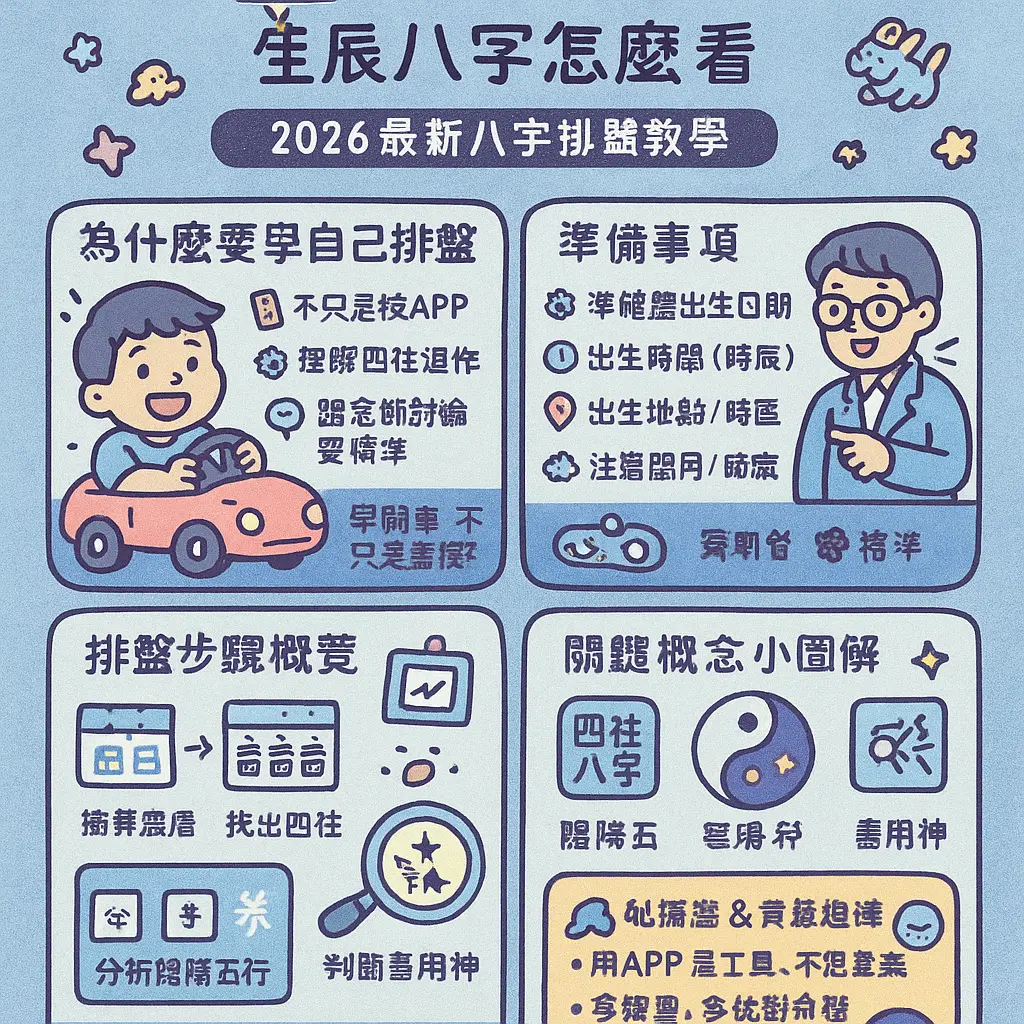 生辰八字怎麼看 - 喜用神