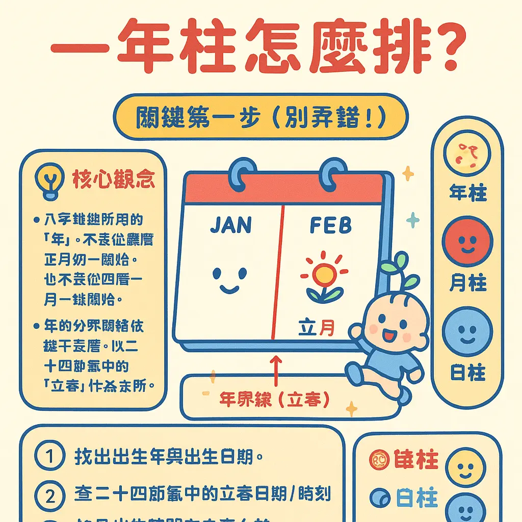 生辰八字是哪八字 - 四柱八字